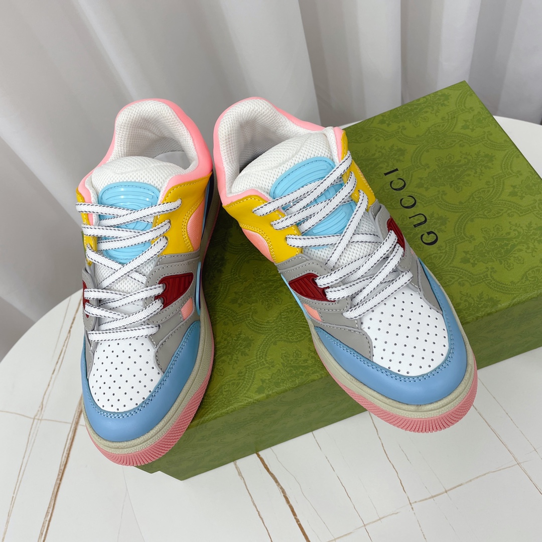 Gucci  Basket Sneaker With Lnterlocking G  - FashionPlug