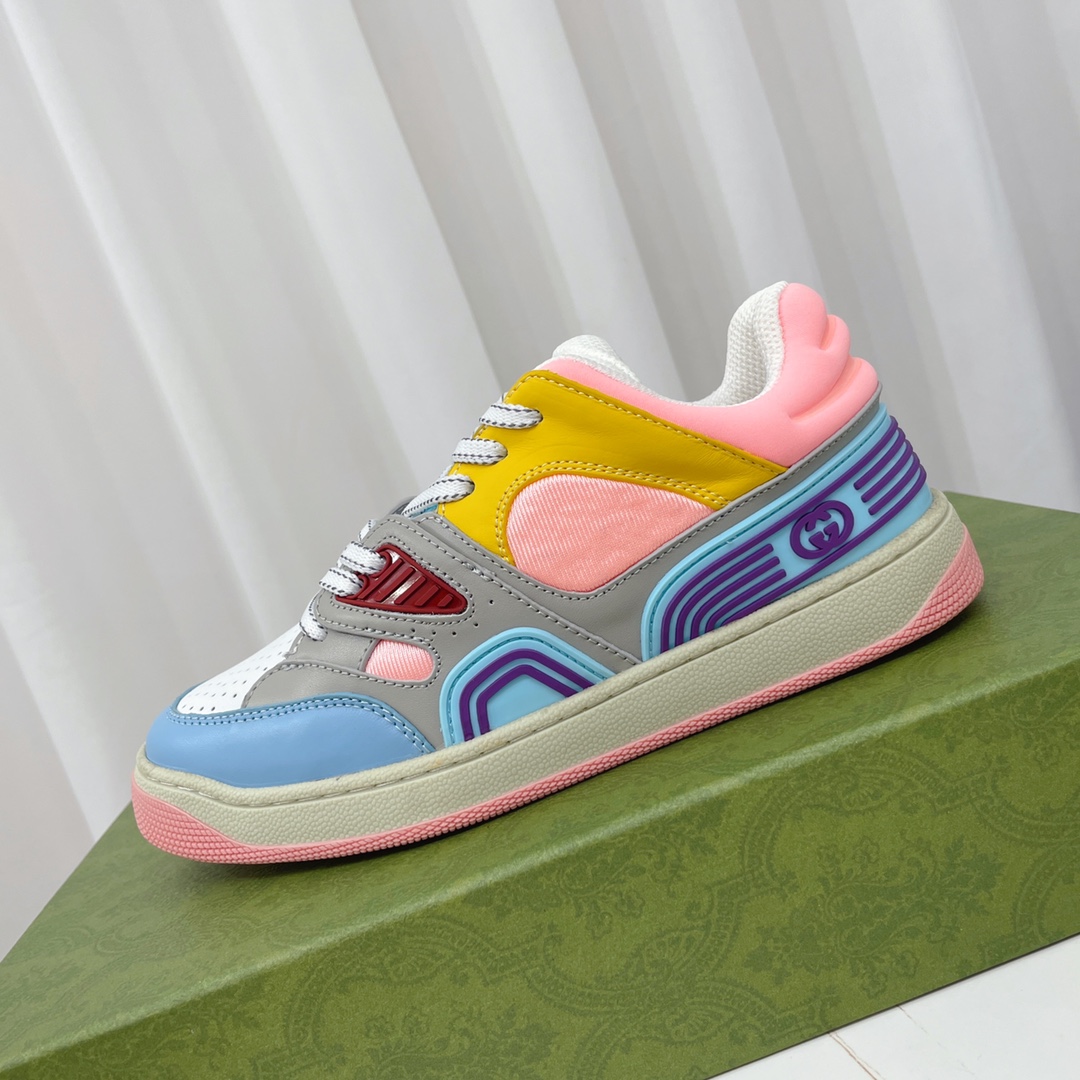Gucci  Basket Sneaker With Lnterlocking G  - FashionPlug