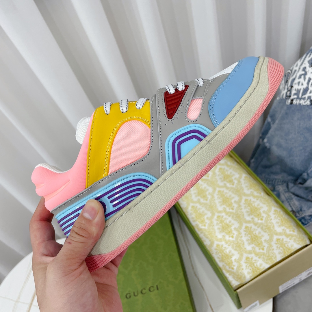 Gucci  Basket Sneaker With Lnterlocking G  - FashionPlug