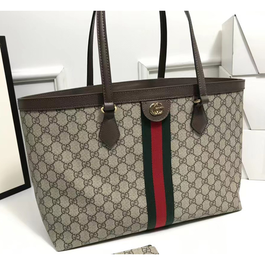 Gucci Ophidia GG Medium Tote（38-28-14CM） - FashionPlug