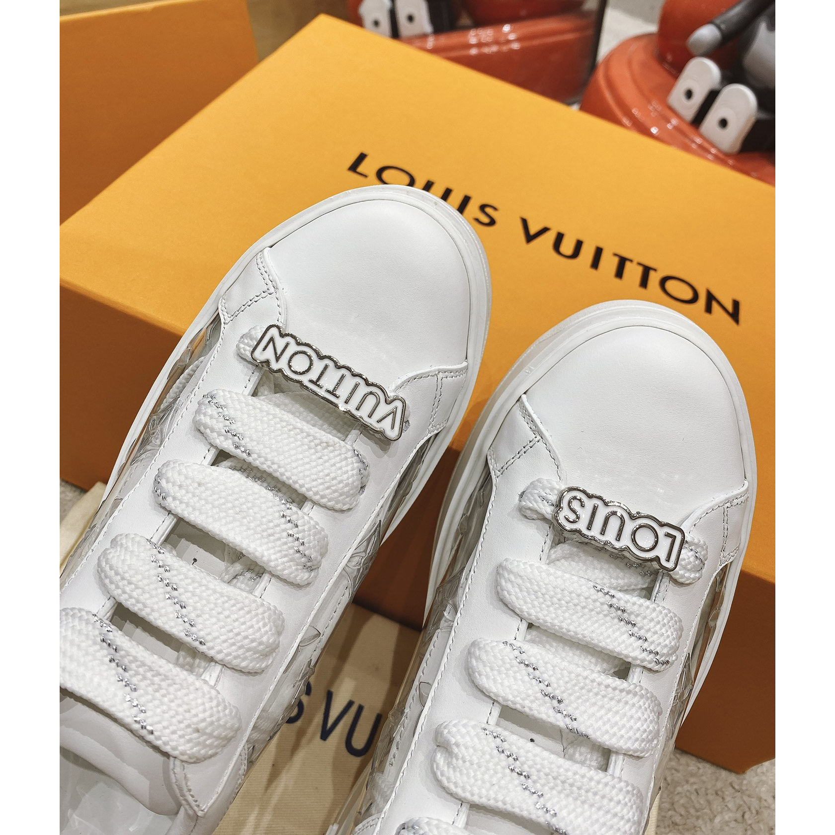 Louis Vuitton Time Out Sneaker  - FashionPlug