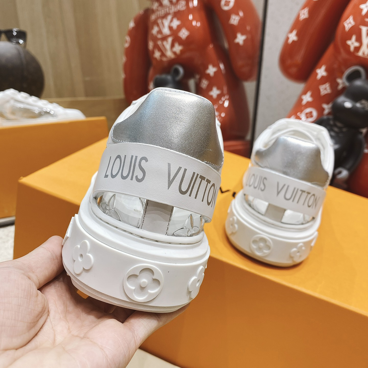Louis Vuitton Time Out Sneaker  - FashionPlug
