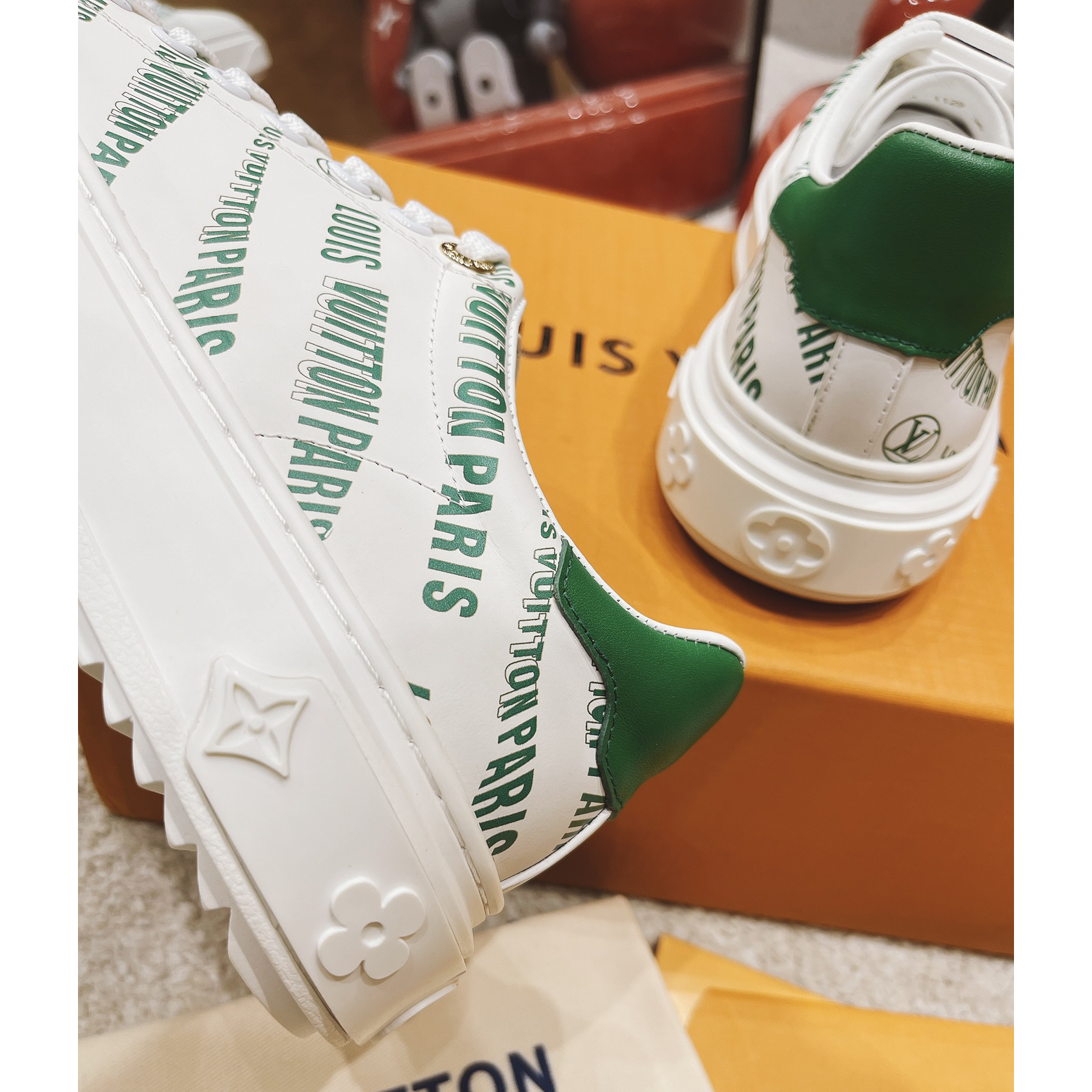 Louis Vuitton Time Out Sneaker  - FashionPlug