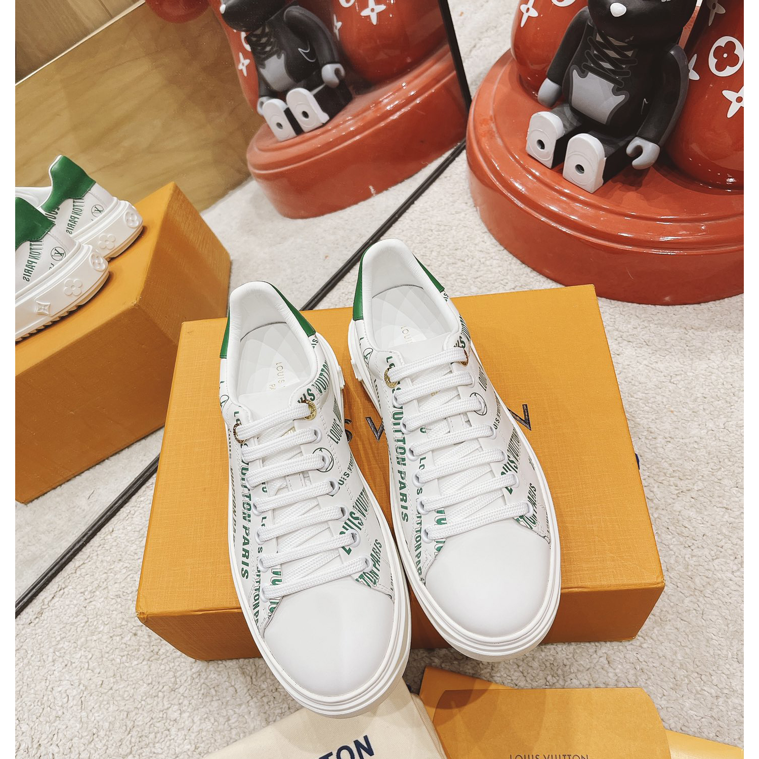 Louis Vuitton Time Out Sneaker  - FashionPlug