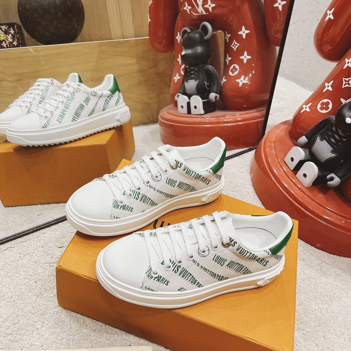 Louis Vuitton Time Out Sneaker  - FashionPlug