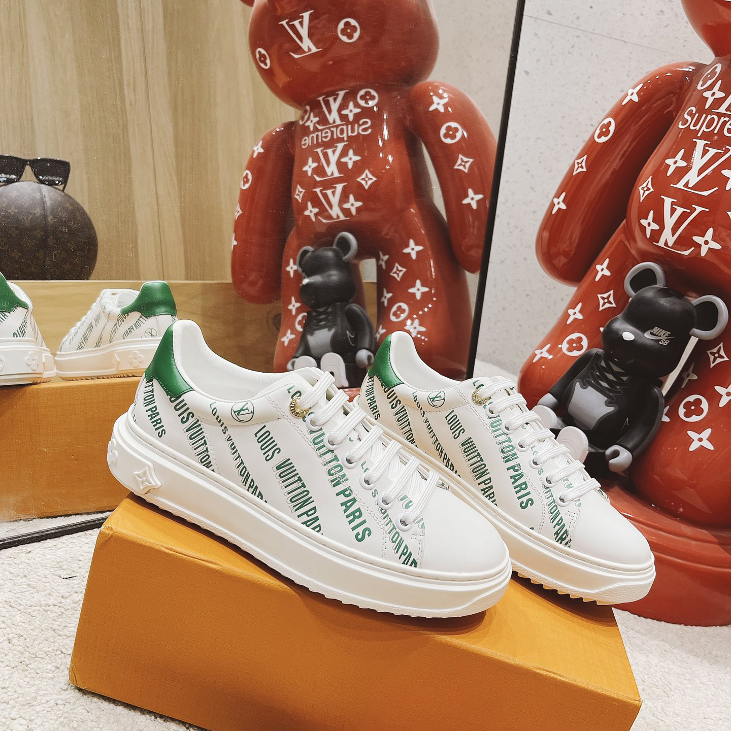 Louis Vuitton Time Out Sneaker  - FashionPlug