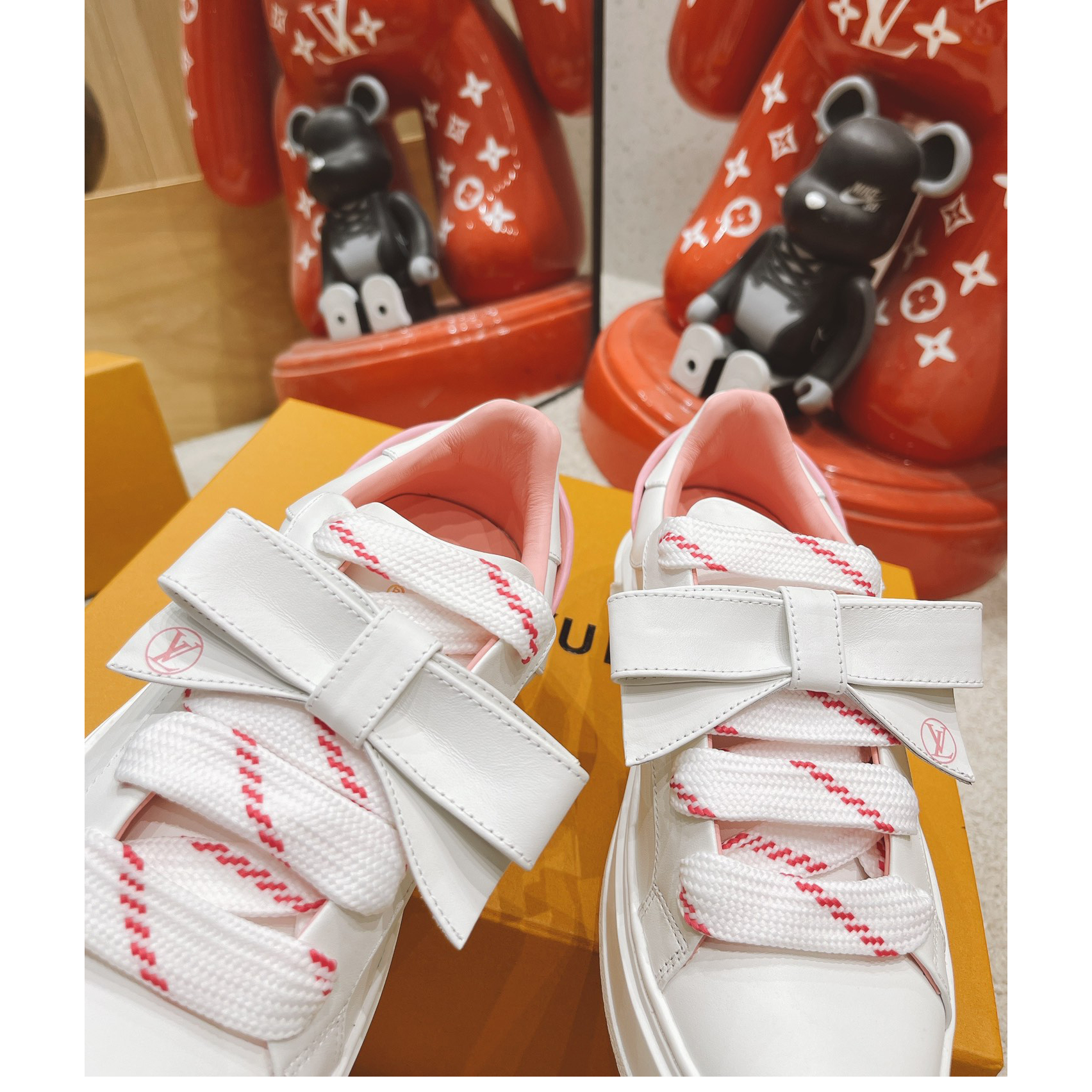 Louis Vuitton Logo Sneaker - FashionPlug
