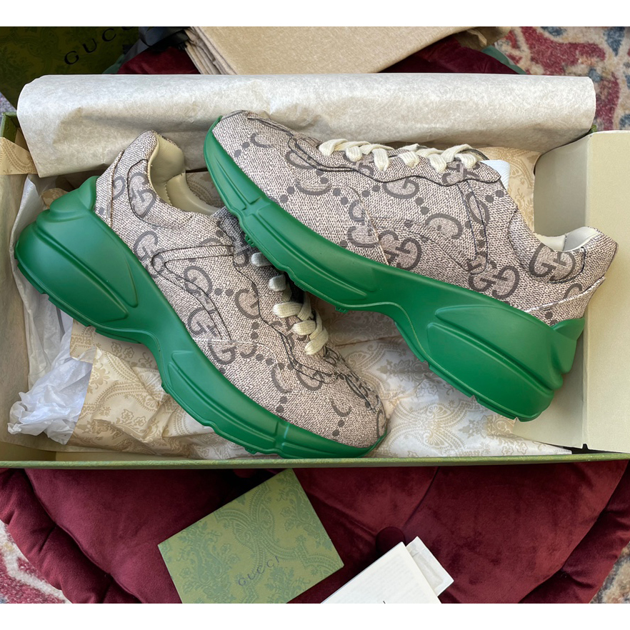 Gucci 100 Special Series Rhyton Sneakers - FashionPlug
