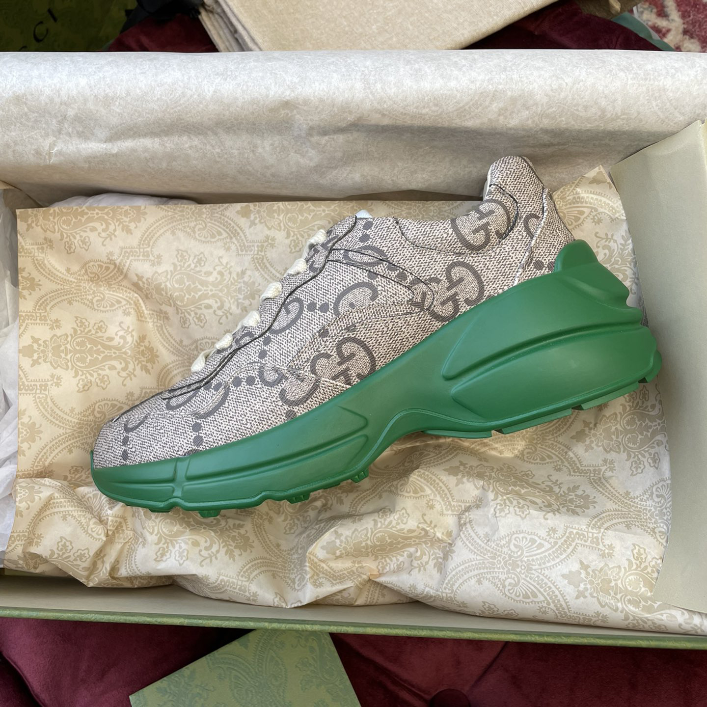 Gucci 100 Special Series Rhyton Sneakers - FashionPlug