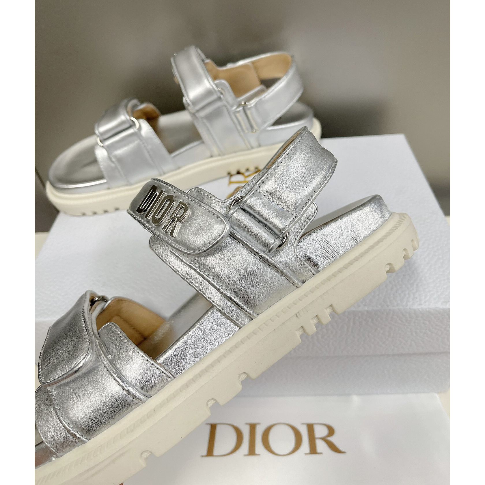 Dior Women Dioract Sandal - FashionPlug