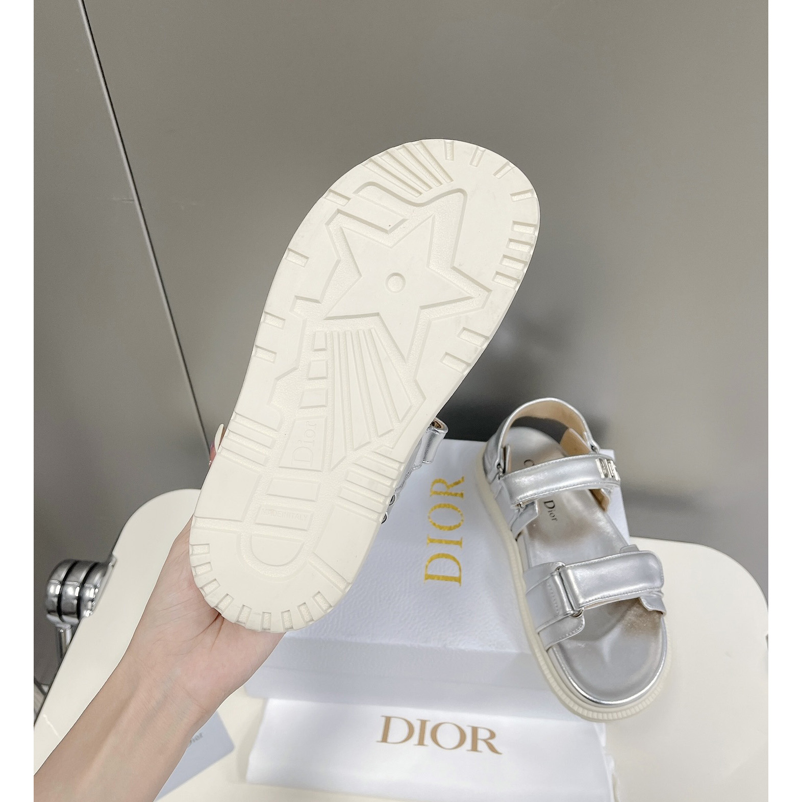 Dior Women Dioract Sandal - FashionPlug