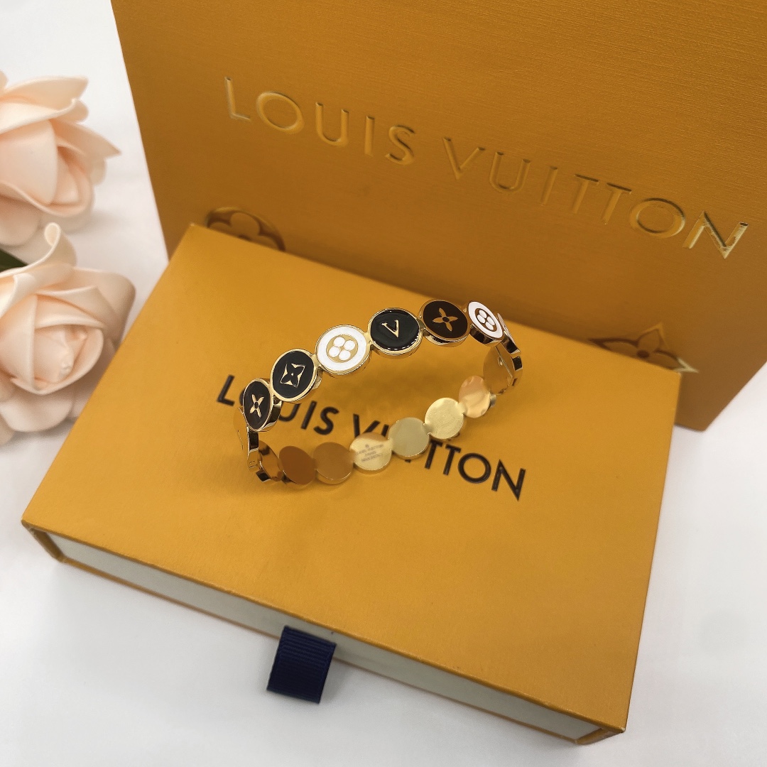 Louis Vuitton 'LV' Bracelet - FashionPlug