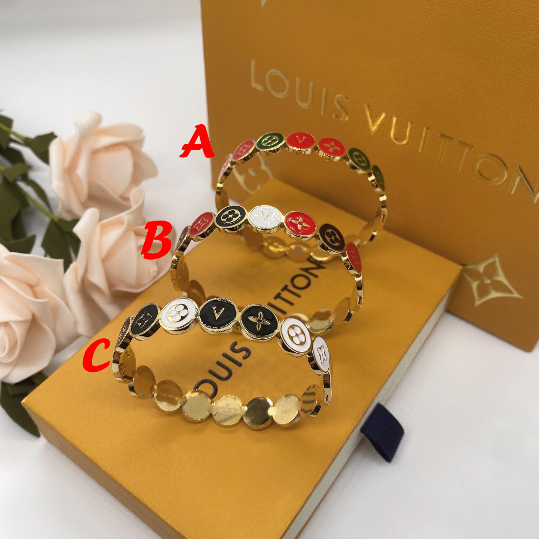 Louis Vuitton 'LV' Bracelet - FashionPlug
