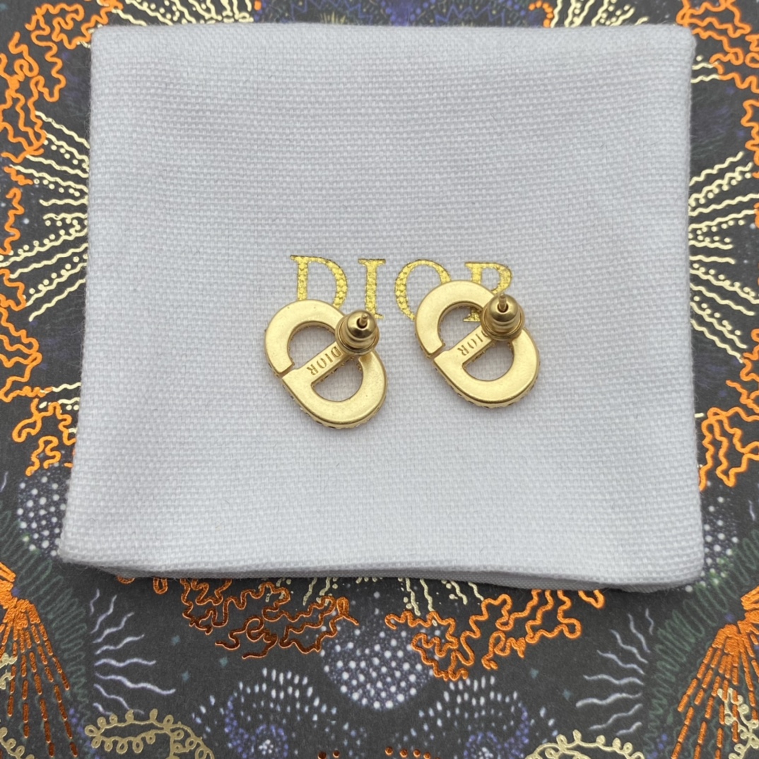 Dior 'CD'  Earrings - FashionPlug