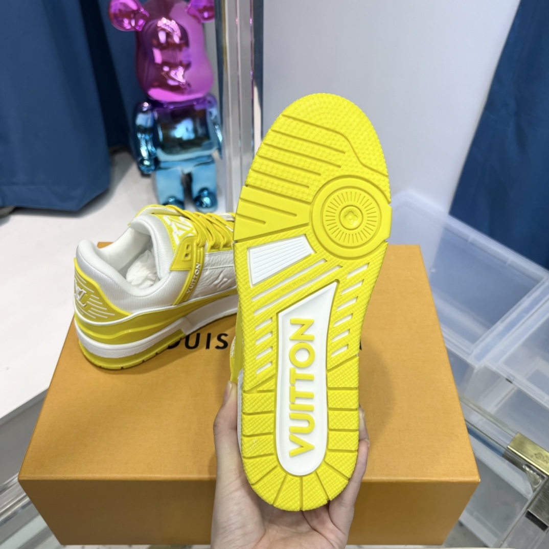 Louis Vuitton LV  Trainer Sneaker - FashionPlug