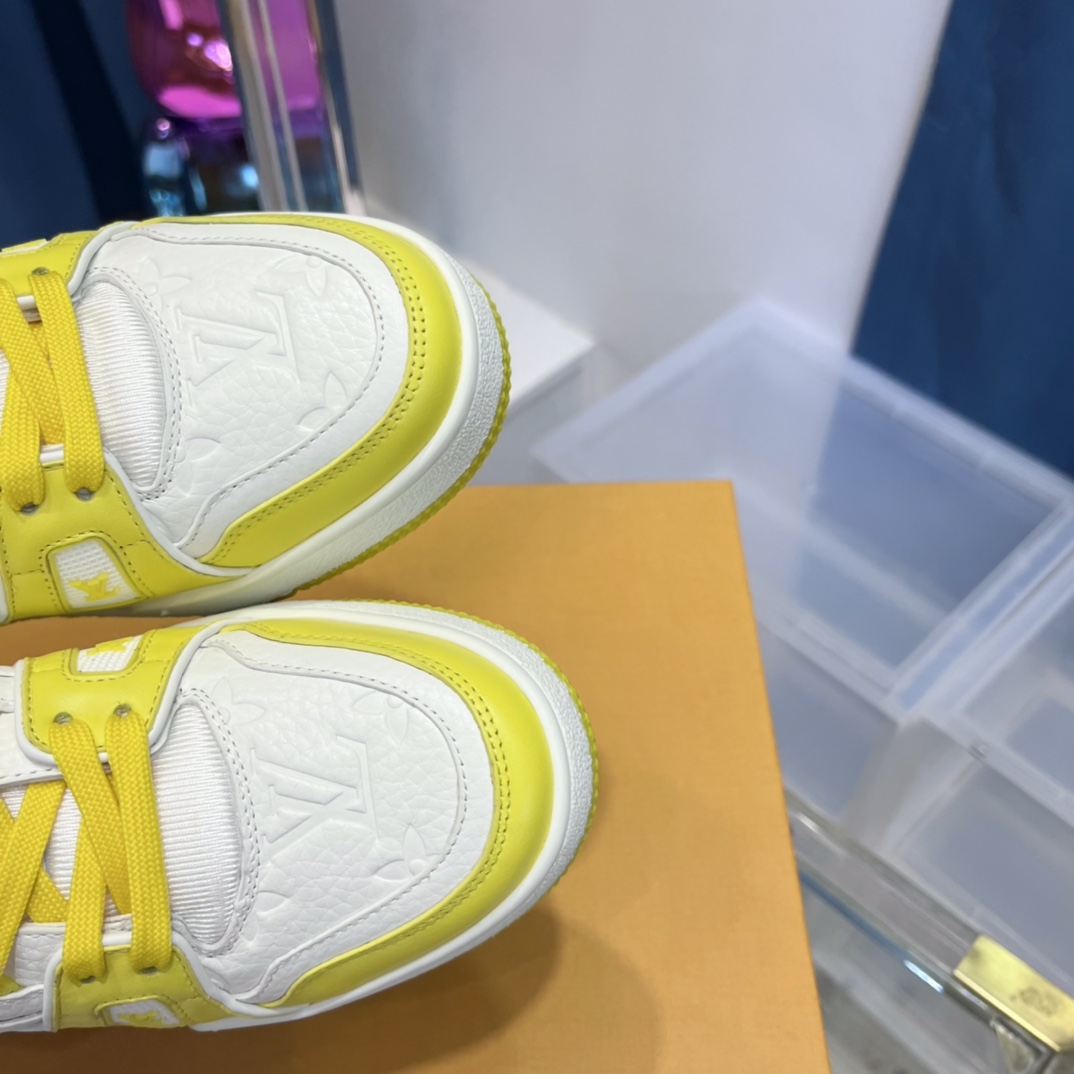 Louis Vuitton LV  Trainer Sneaker - FashionPlug
