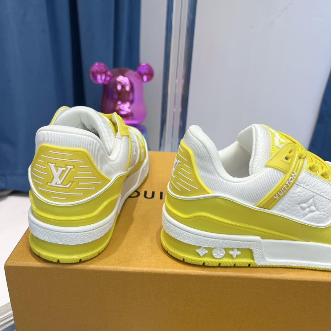 Louis Vuitton LV  Trainer Sneaker - FashionPlug