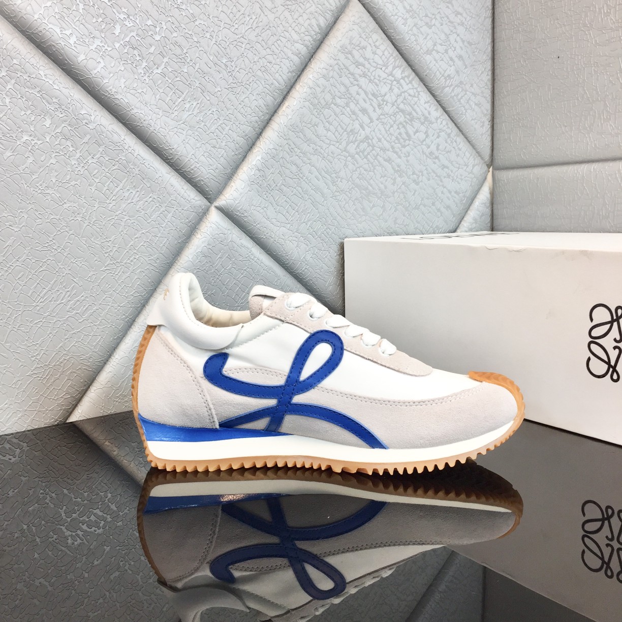 Loewe Flow Runner In Calfskin - FashionPlug