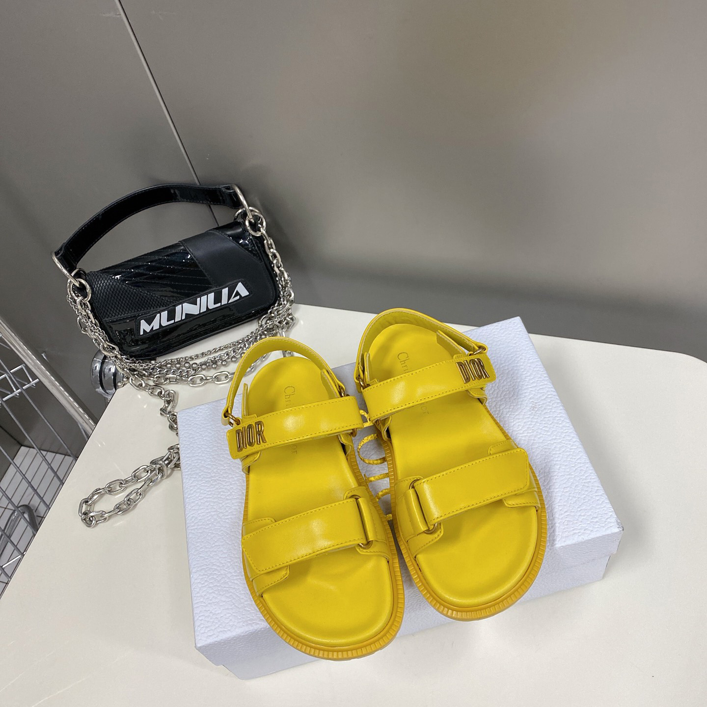 Dior Women Dioract Sandal - FashionPlug
