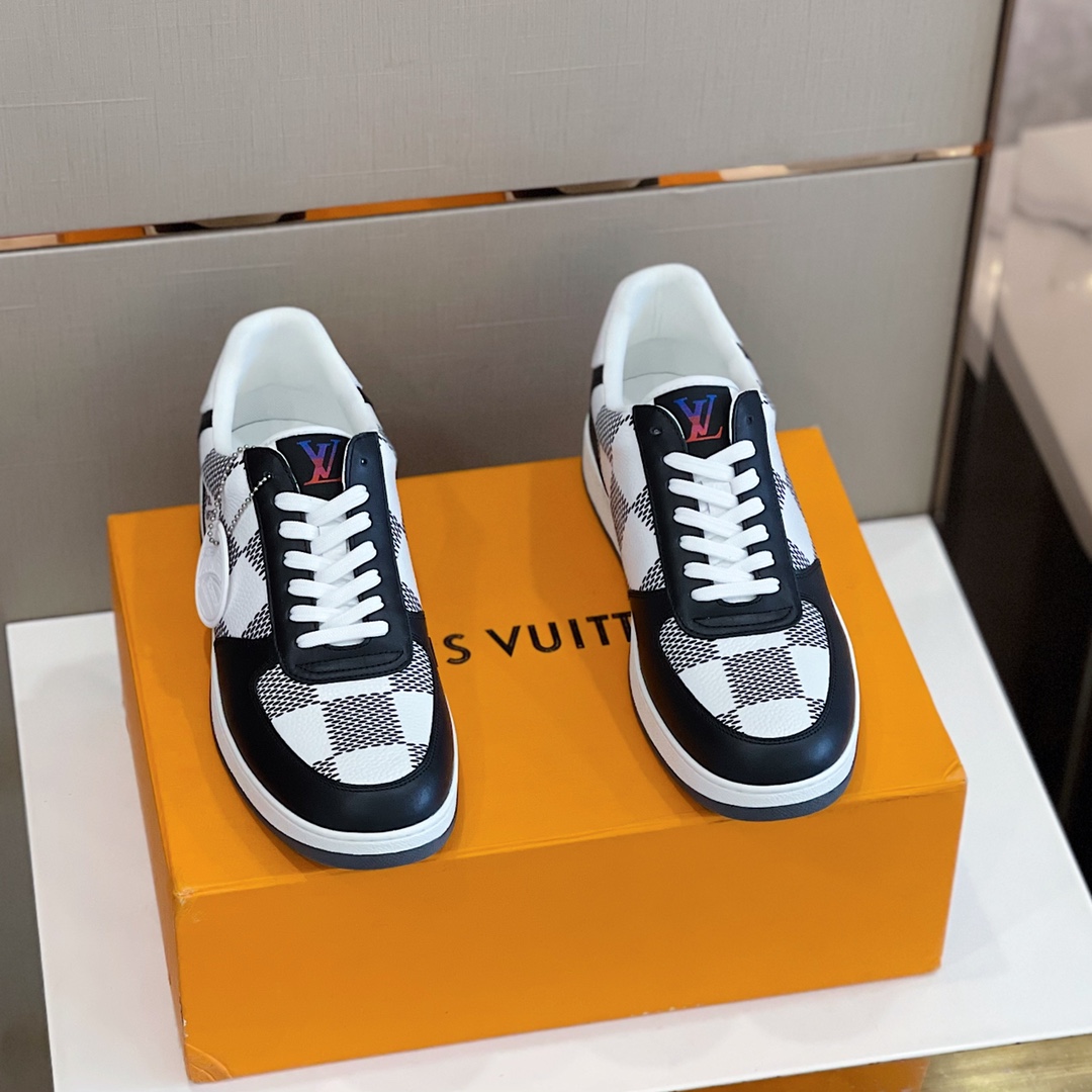 Louis Vuitton Men's Rivoli Sneaker - FashionPlug