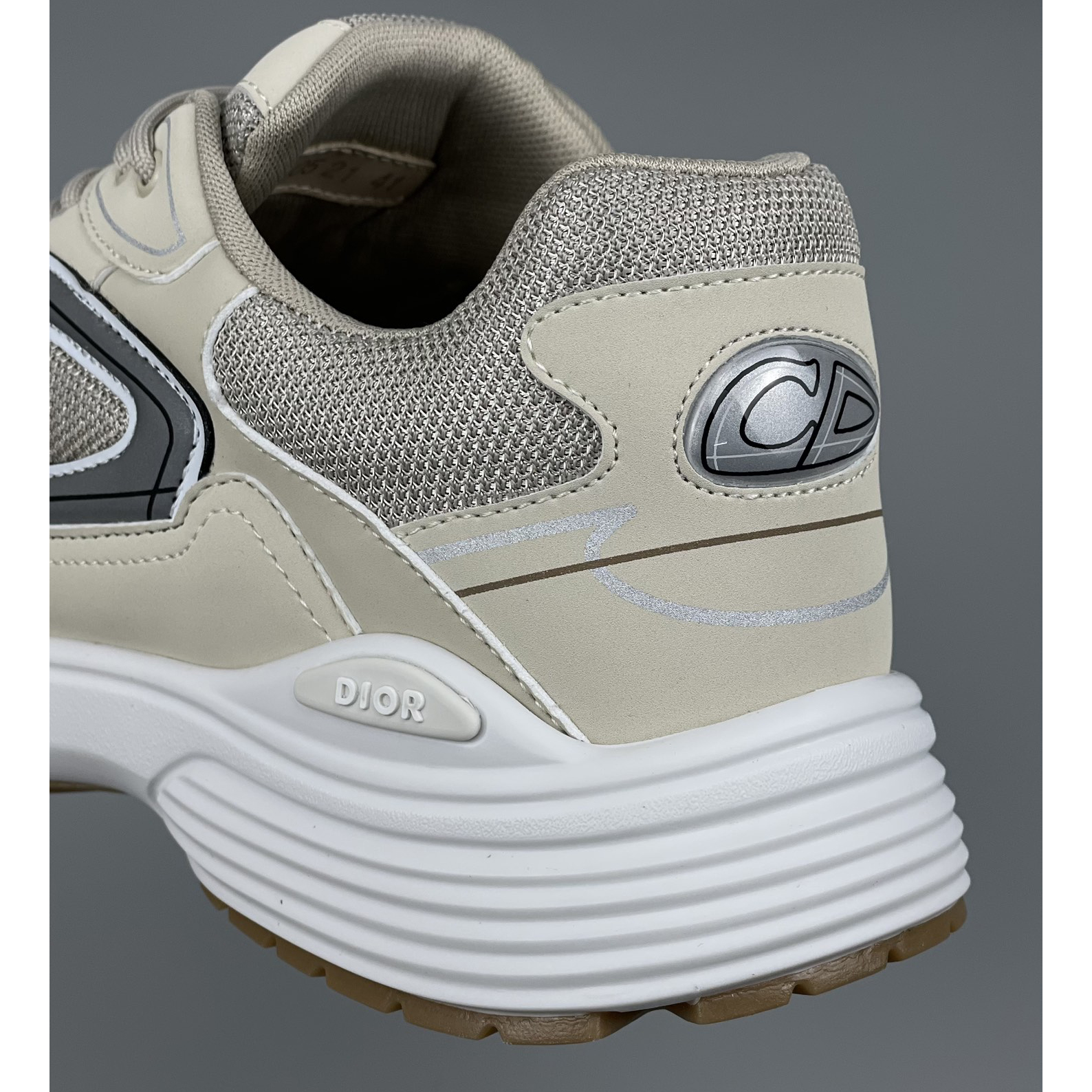Dior B30 Sneaker White Mesh And Technical Fabric - FashionPlug