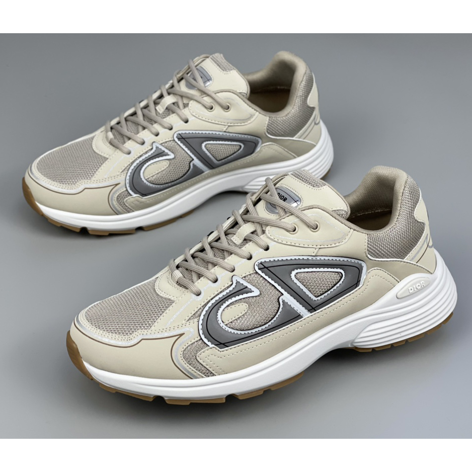 Dior B30 Sneaker White Mesh And Technical Fabric - FashionPlug