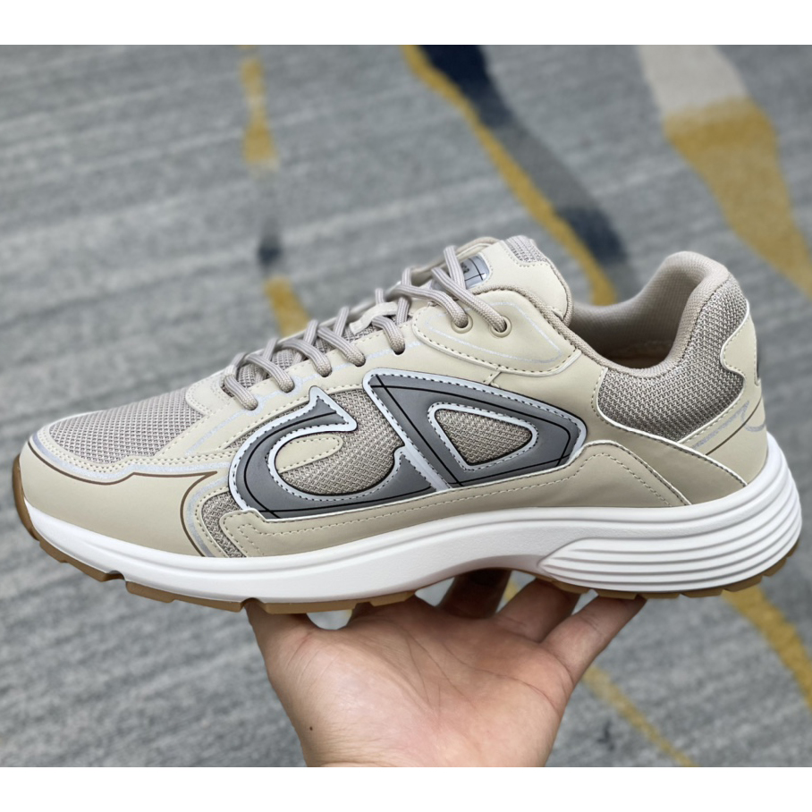 Dior B30 Sneaker White Mesh And Technical Fabric - FashionPlug