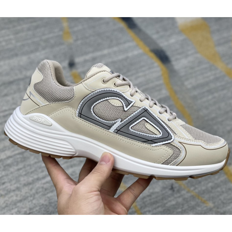 Dior B30 Sneaker White Mesh And Technical Fabric - FashionPlug