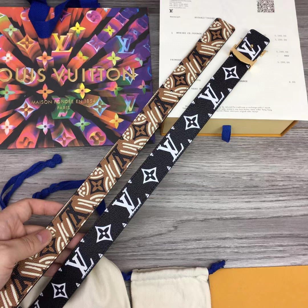 Louis Vuitton Squared Belt - FashionPlug
