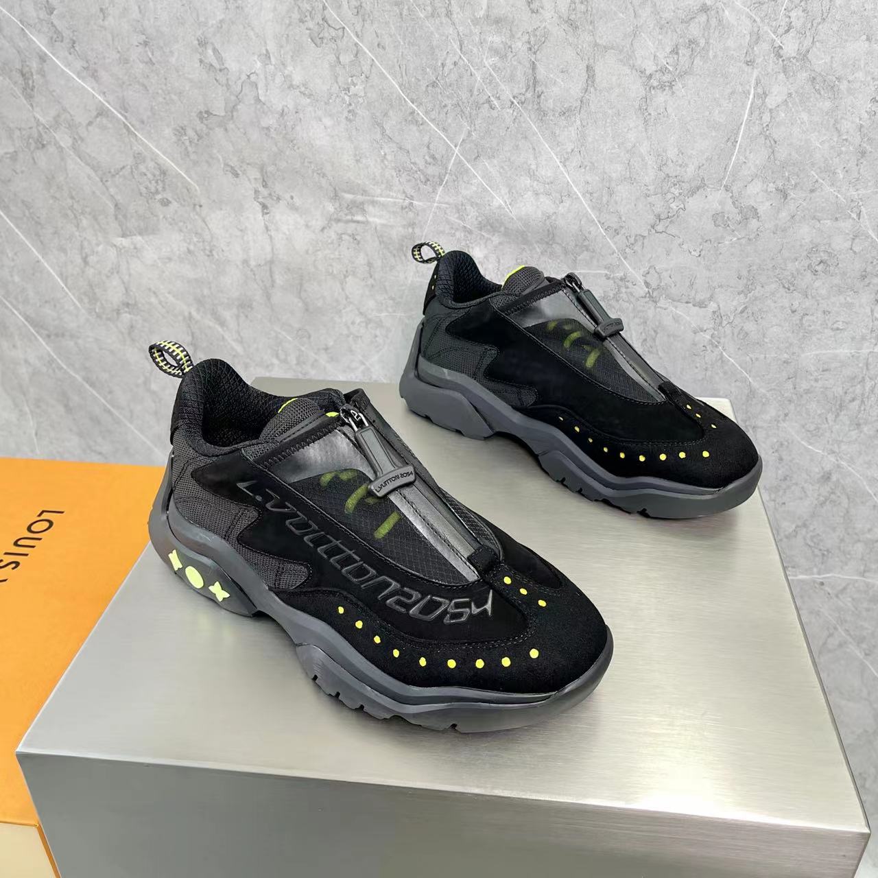 Louis Vuitton Men's Millenium Sneaker(upon uk size) - FashionPlug
