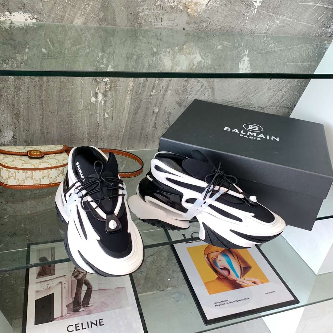 Balmain Unicorn Sneakers - FashionPlug