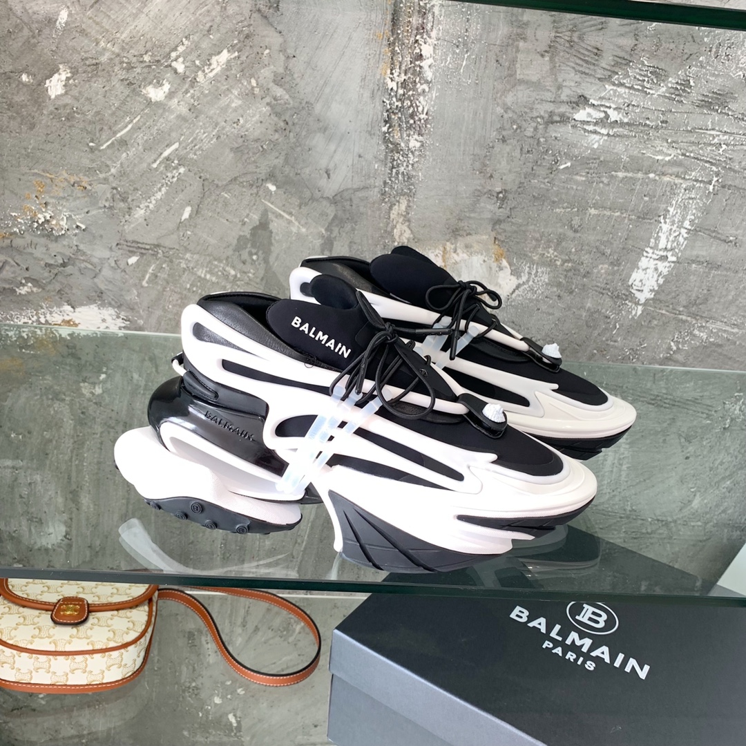 Balmain Unicorn Sneakers - FashionPlug
