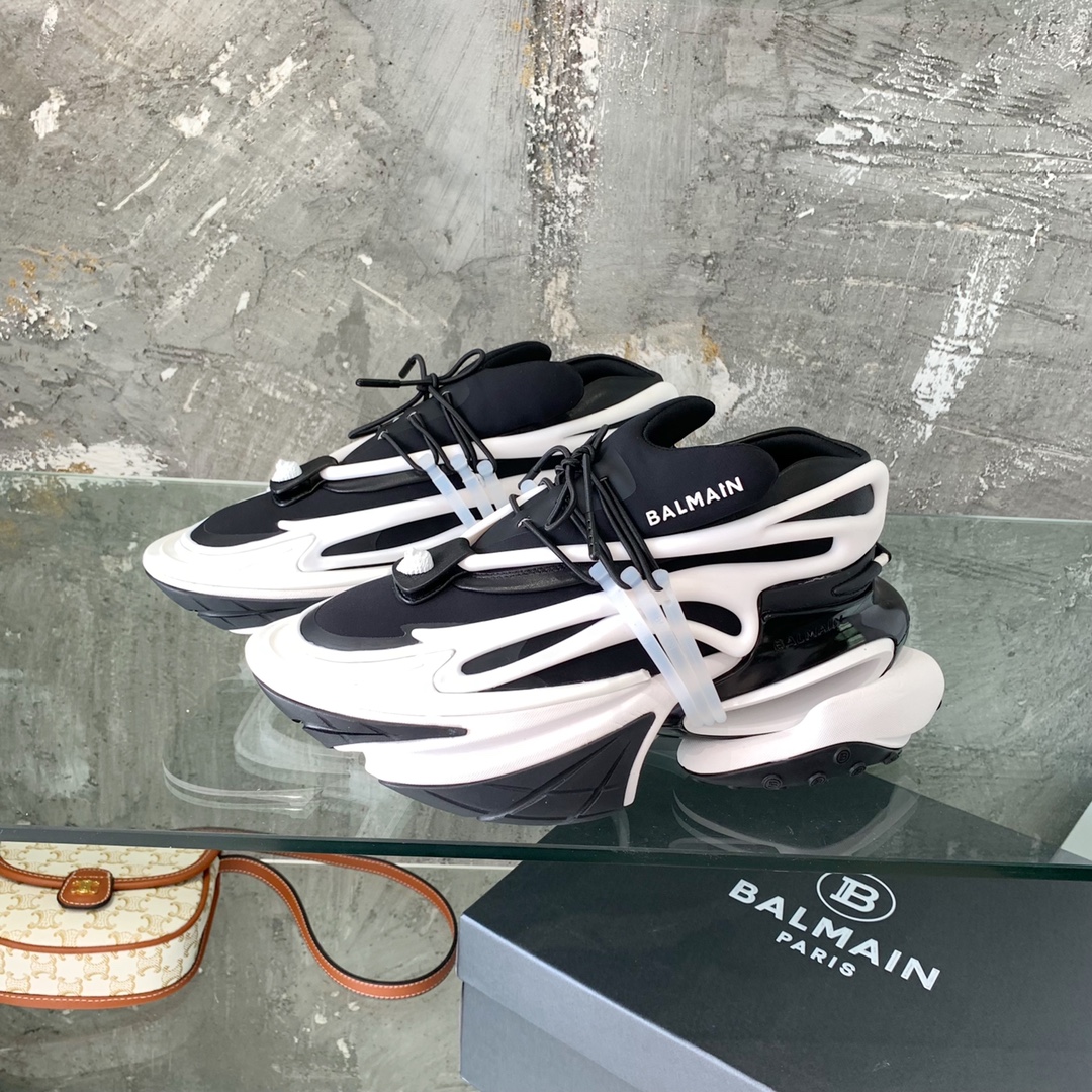 Balmain Unicorn Sneakers - FashionPlug