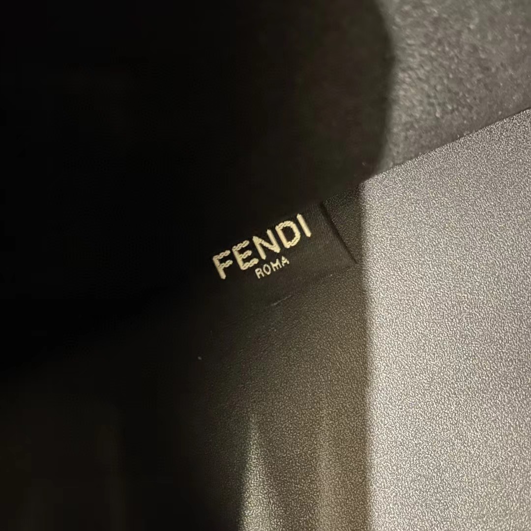 Fendi Sunshine Medium Beige Canvas Bag(40.5-35-21.5cm) - FashionPlug