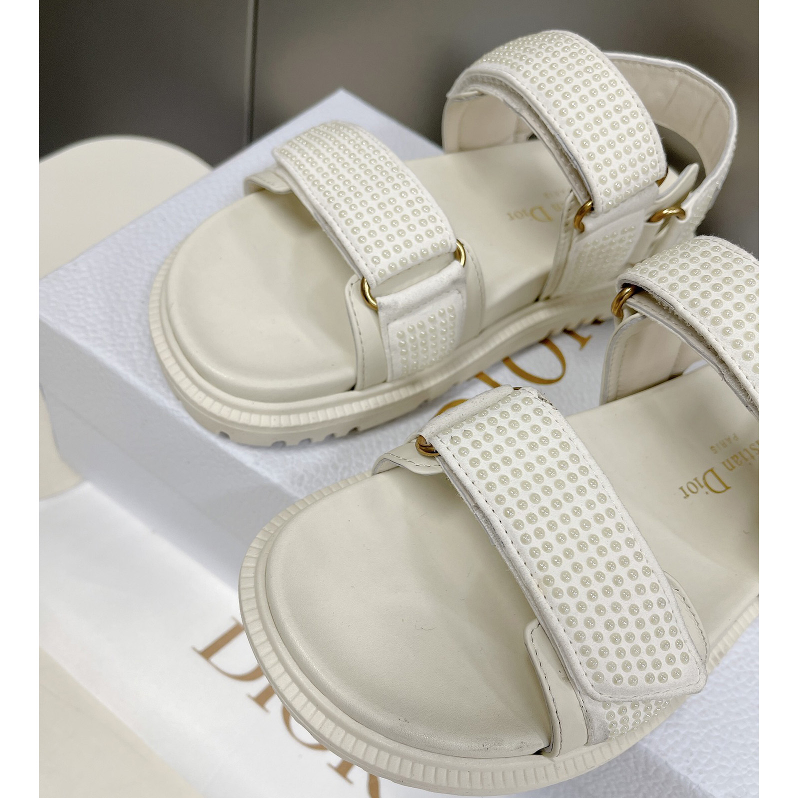 Dior Women Dioract Sandal - FashionPlug