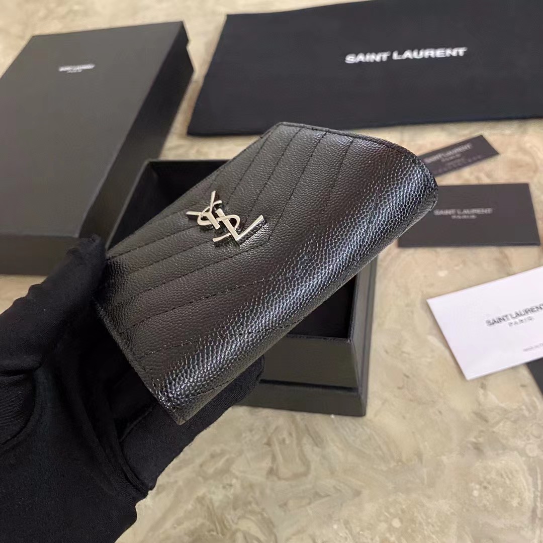 Saint Laurent Wallet - FashionPlug