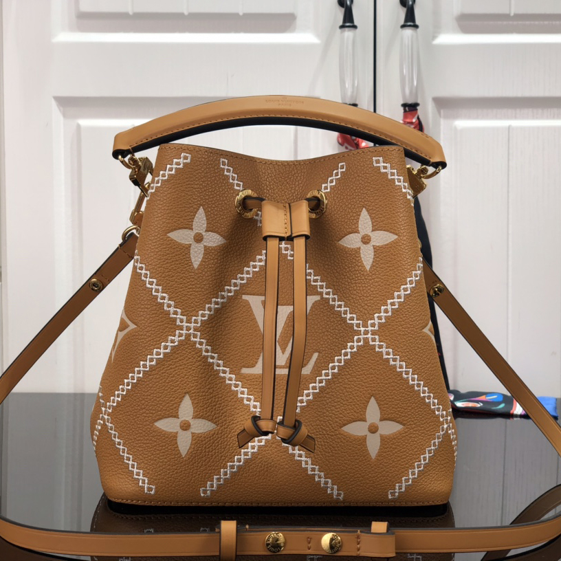Louis Vuitton Monogram Bucket Bag （20*20*13cm） - FashionPlug