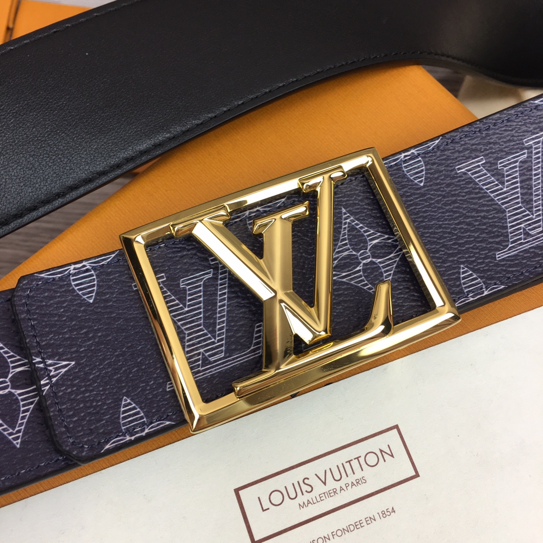 Louis Vuitton Shape 40MM Reversible Belt - FashionPlug