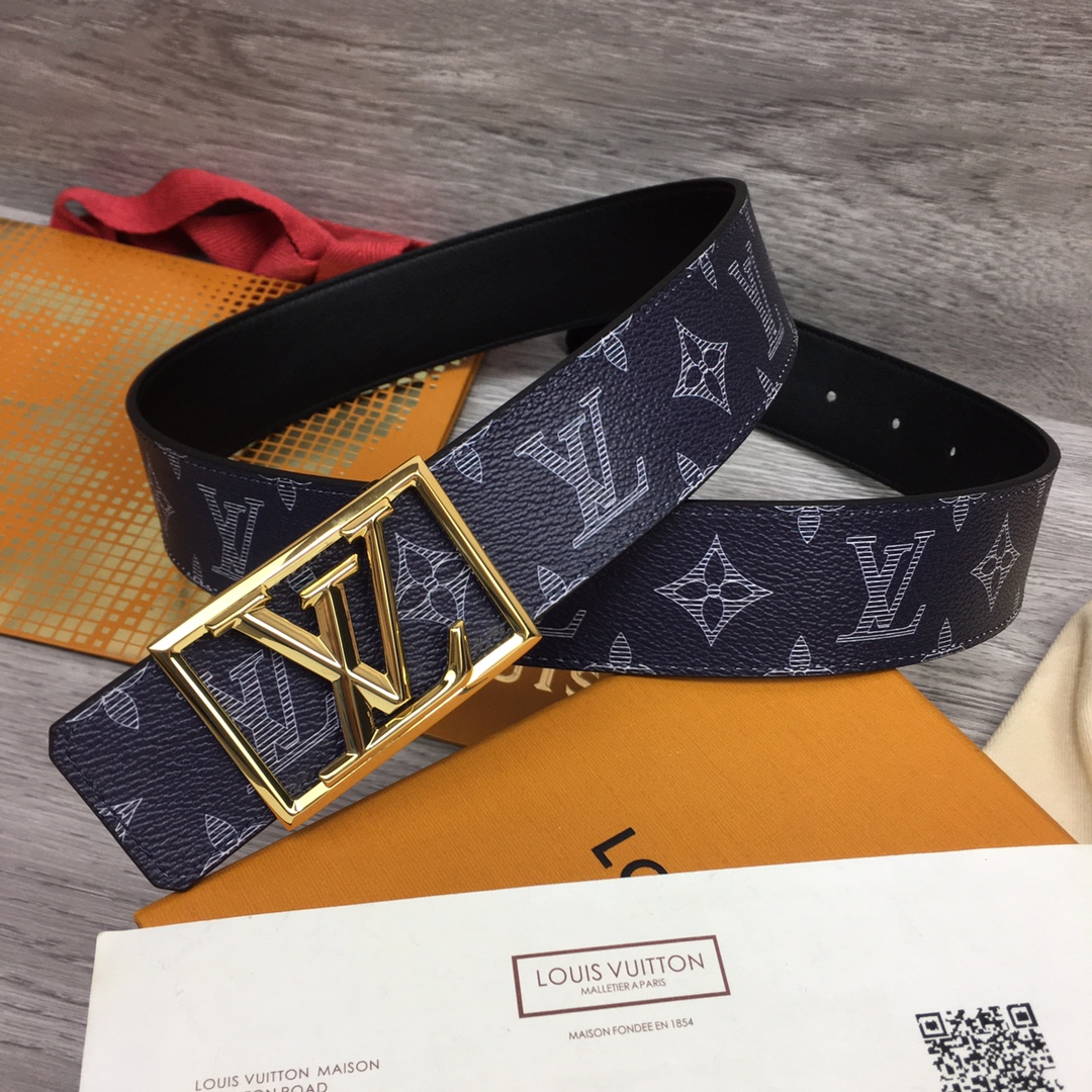 Louis Vuitton Shape 40MM Reversible Belt - FashionPlug