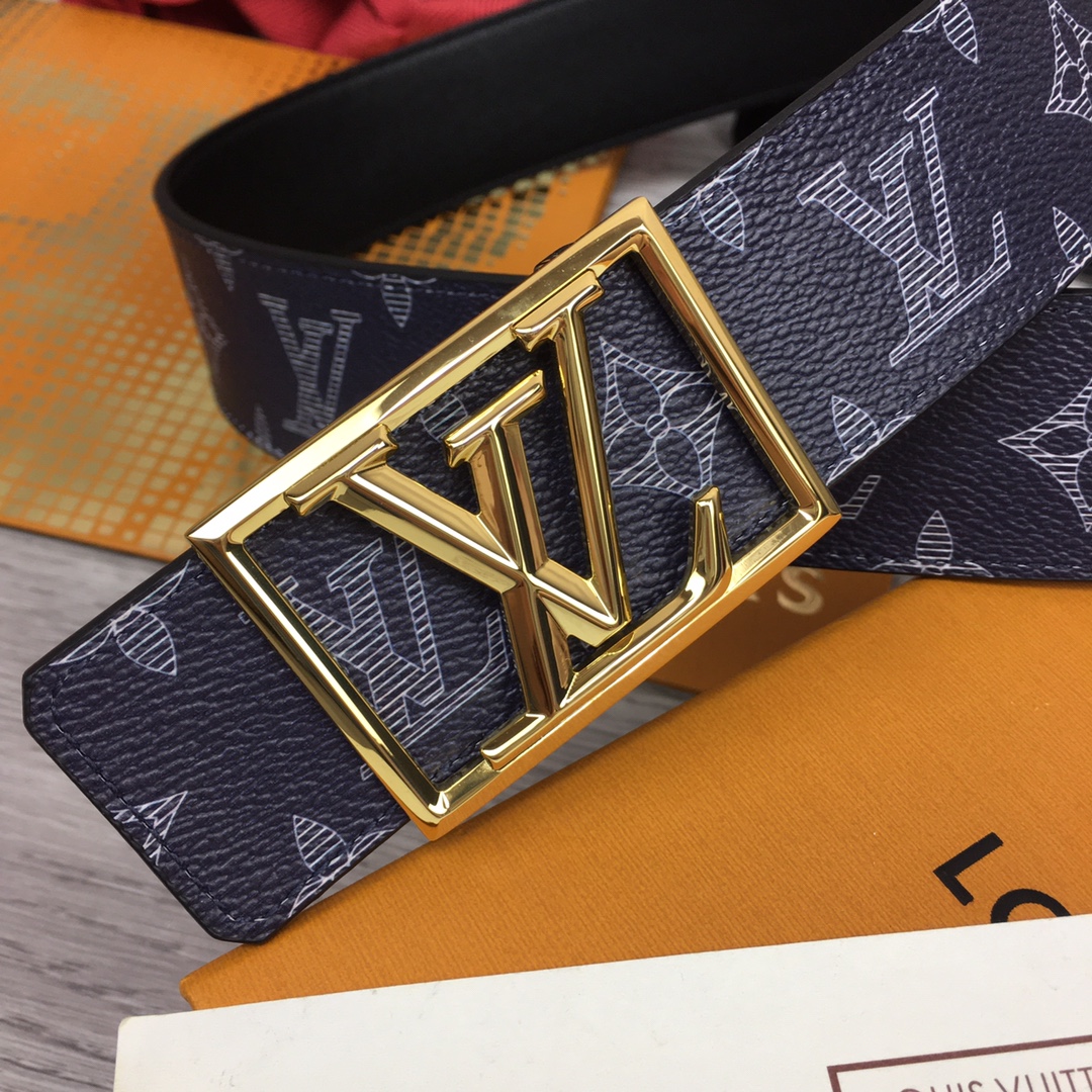 Louis Vuitton Shape 40MM Reversible Belt - FashionPlug