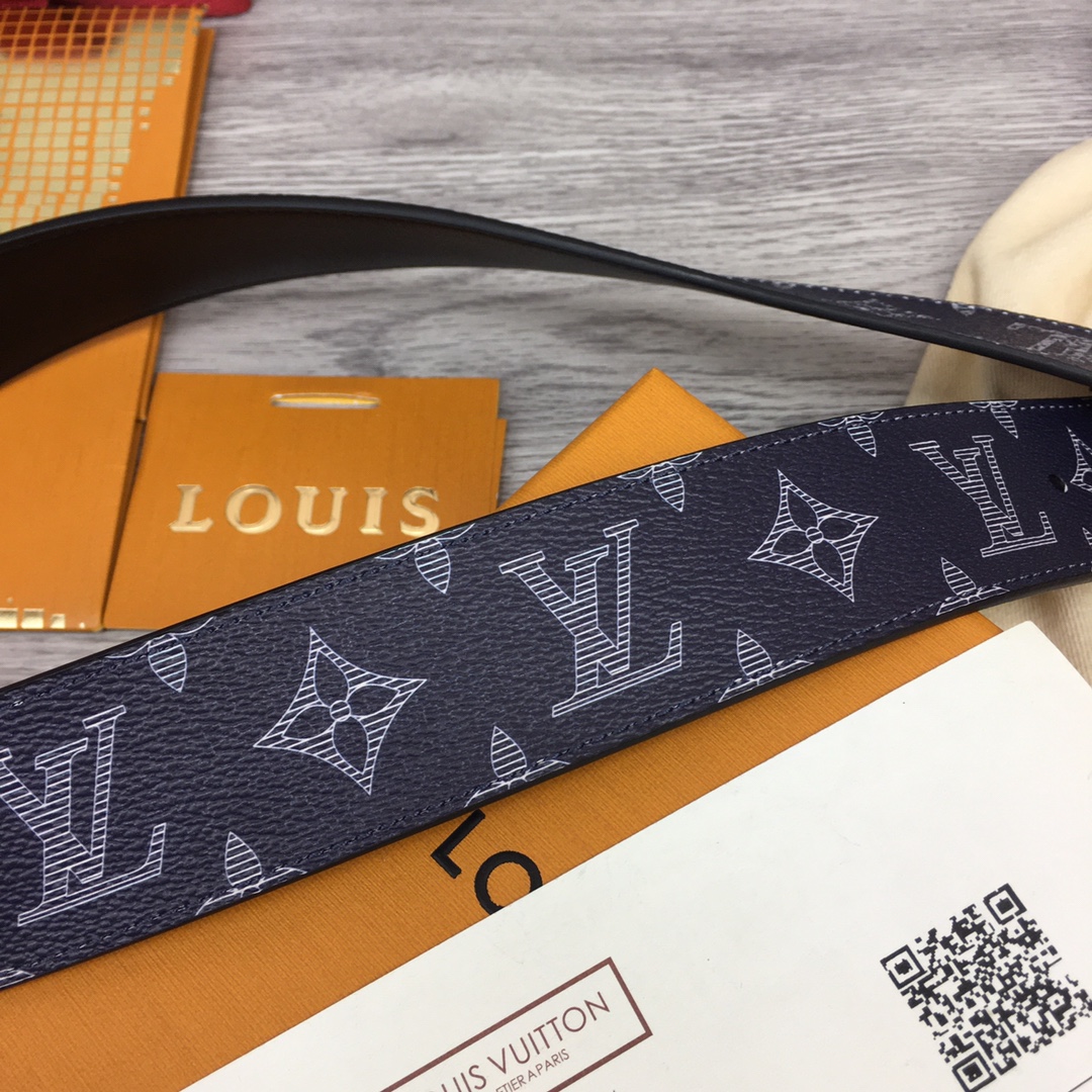Louis Vuitton Shape 40MM Reversible Belt - FashionPlug