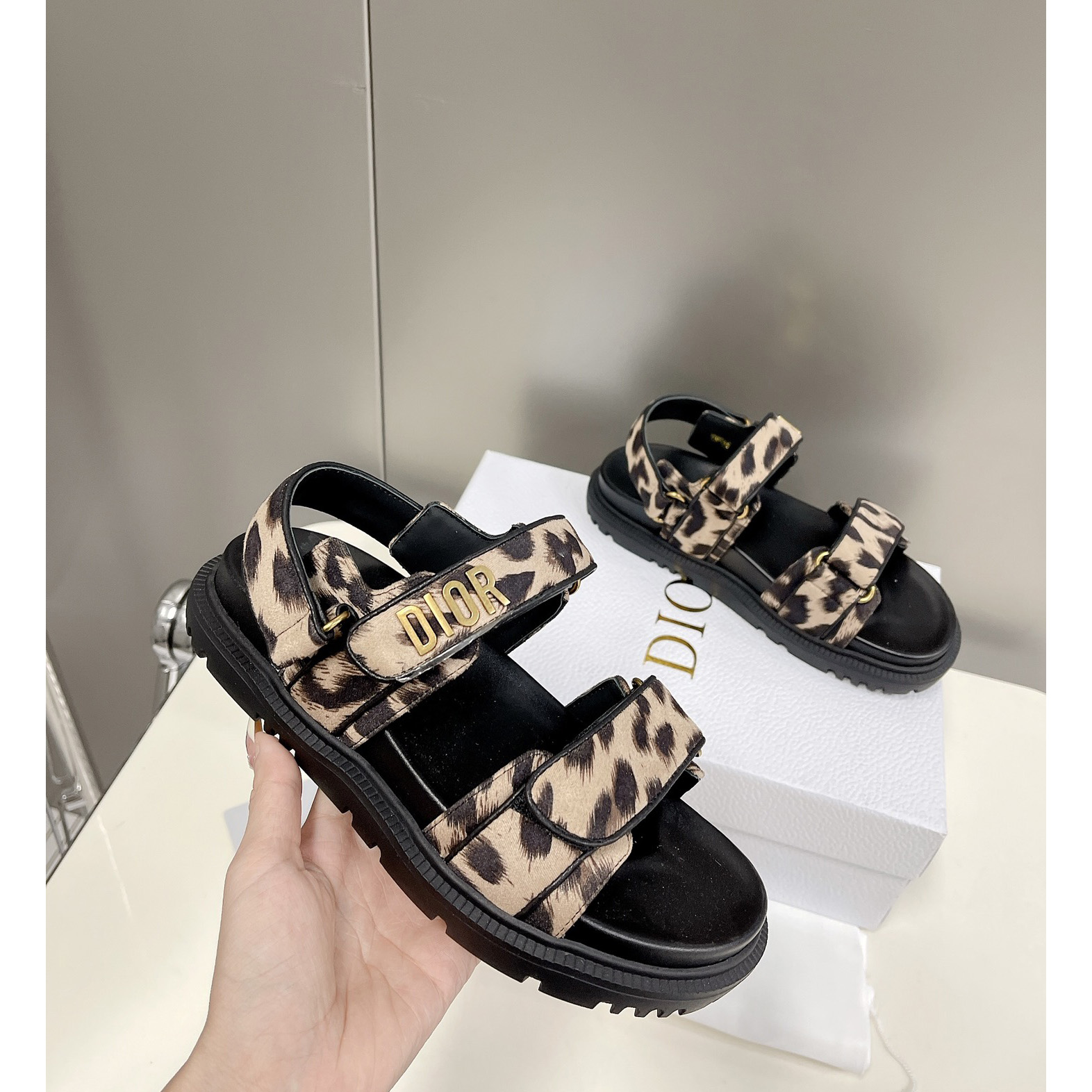 Dior Women Dioract Sandal - FashionPlug