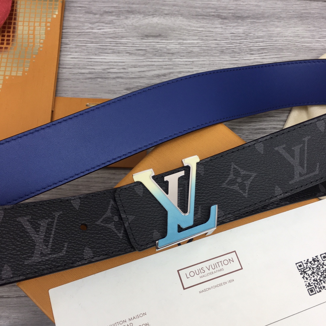 Louis Vuitton Shape 40MM Reversible Belt - FashionPlug