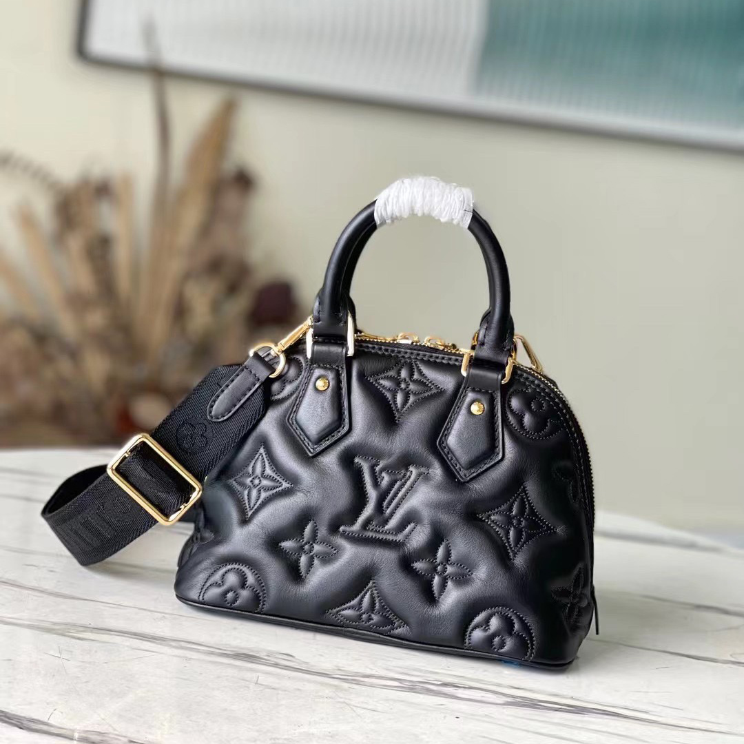 Louis Vuitton Alma BB Handbag(24.5-18-12CM)  M59793 - FashionPlug