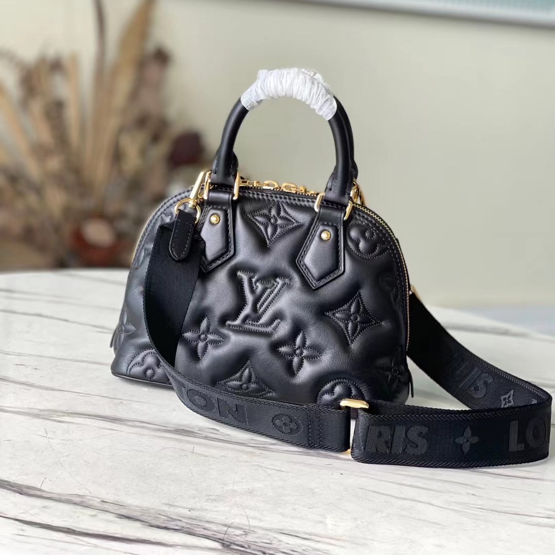 Louis Vuitton Alma BB Handbag(24.5-18-12CM)  M59793 - FashionPlug