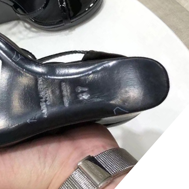 Saint Laurent Cassandra Wedge Espadrilles In Leather With Black Monogram - FashionPlug