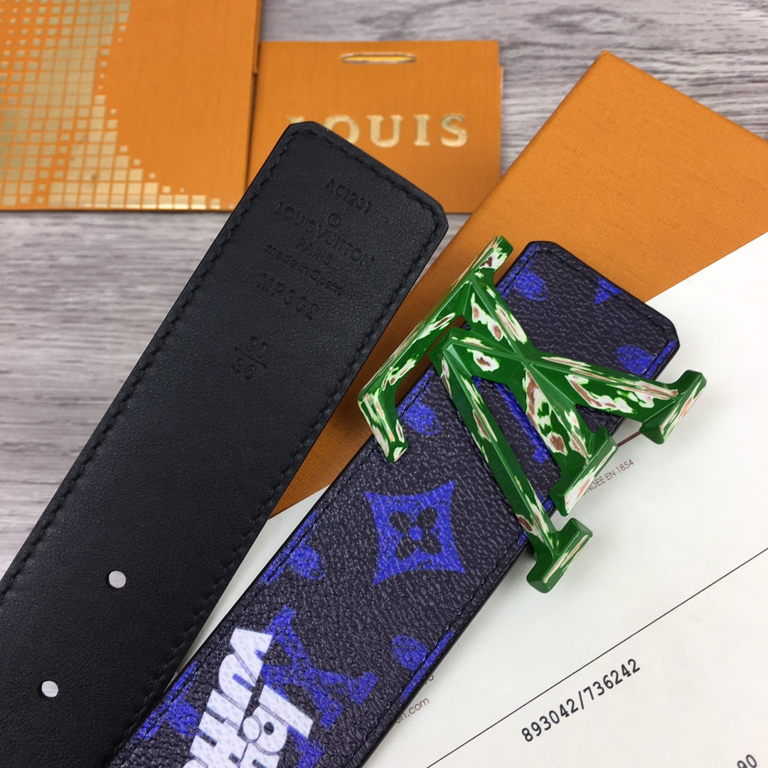 Louis Vuitton Gradient Shape 40MM Reversible Belt - FashionPlug