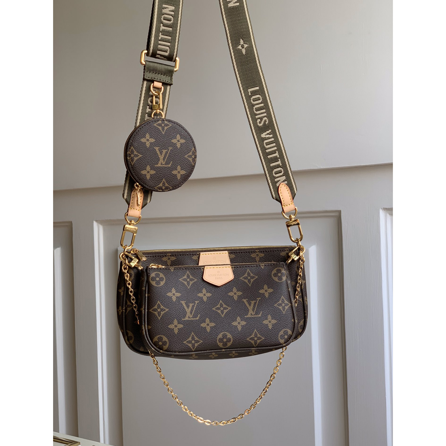 Louis Vuitton Multi Pochette Accessoires(24-13-5cm/19-11-4cm/9-2-1cm) - FashionPlug