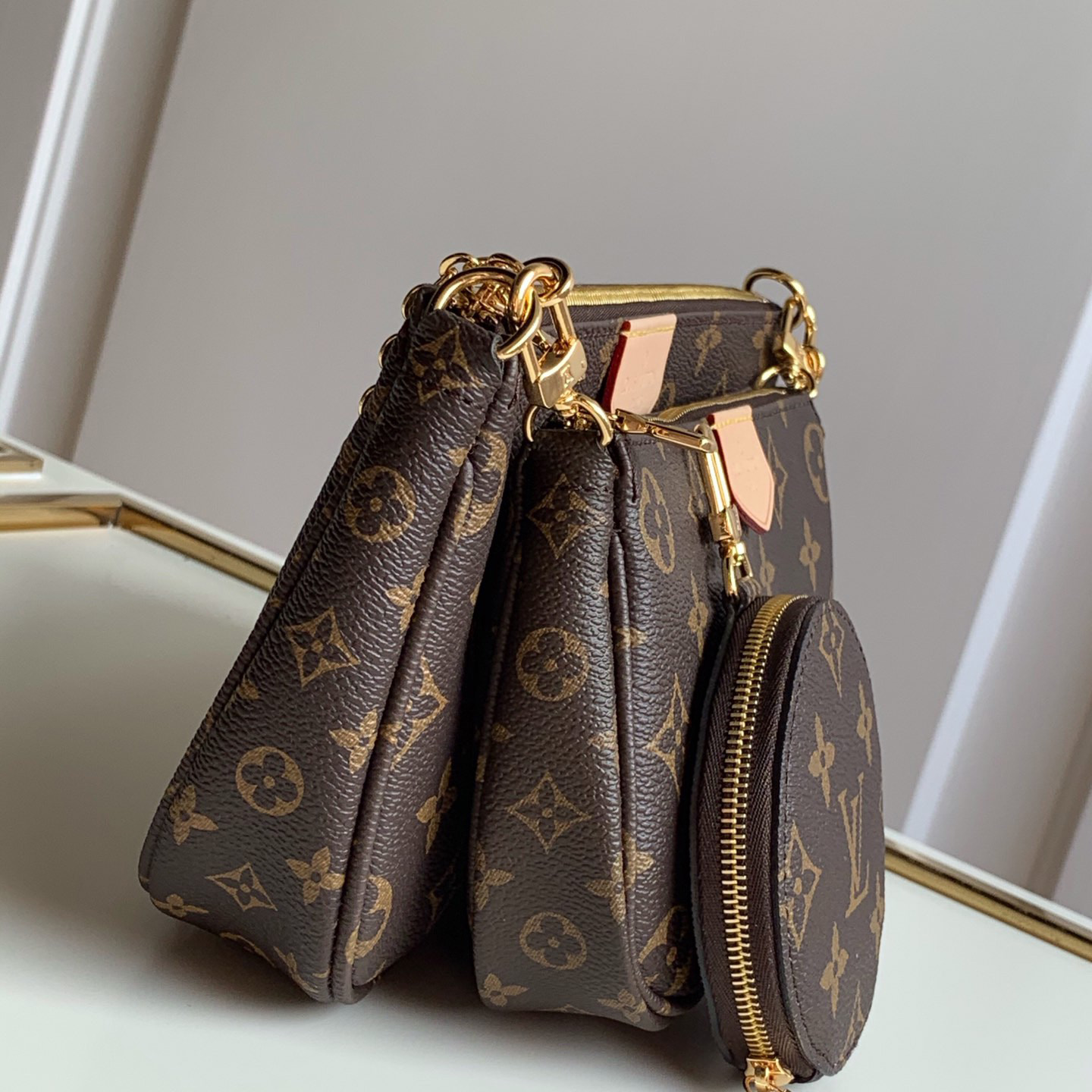 Louis Vuitton Multi Pochette Accessoires(24-13-5cm/19-11-4cm/9-2-1cm) - FashionPlug