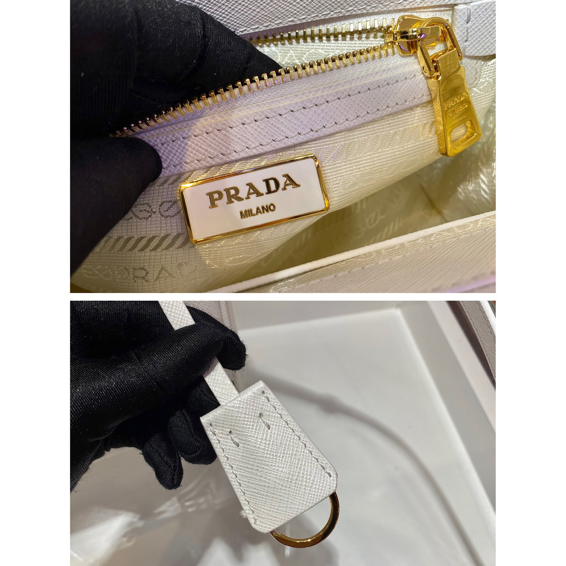 Prada Galleria Saffiano Leather Micro-Bag(20-14.5-9.5cm)   1BA906 - FashionPlug